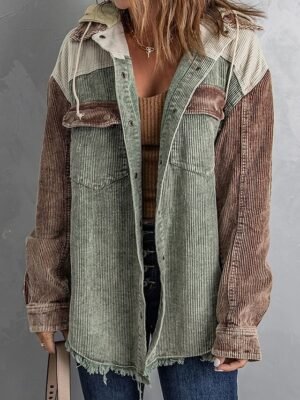 Casual Regular Solid Colour Long Sleeve Thermal Jacket - Image 6