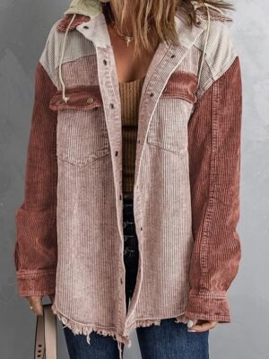 Casual Regular Solid Colour Long Sleeve Thermal Jacket - Image 8
