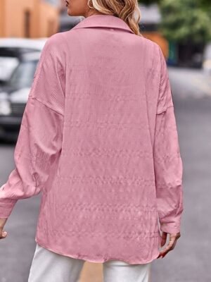 Casual Regular Solid Long Sleeve Coat - Image 5