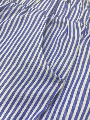 Casual Regular Striped Mid-Rise Side Pocket Summer Shorts - Image 5