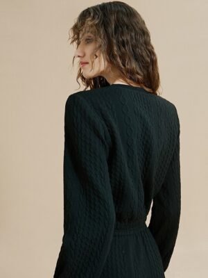 Casual Relaxed Colour Block Round Neck Set - Image 7