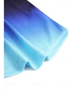 Casual Relaxed Fit Gradient Scoop Neck Sleeveless Camisole - Image 7