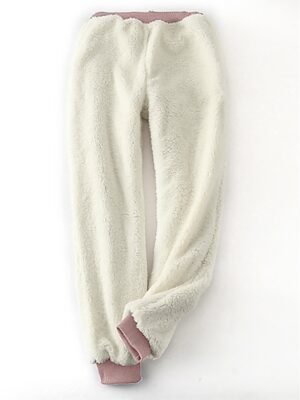 Casual Relaxed Letter Crew Neck Long Sleeve Long Two Piece Set - Image 4