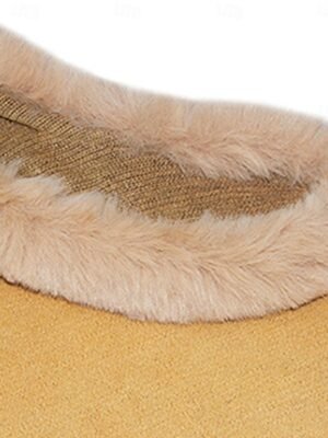 Casual Soft Argyle Turtleneck 3/4 Sleeve Long Sweater - Image 8