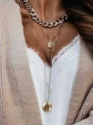 Casual Soft Pure Colour Open Front Long Sleeve Long Cardigan - Image 2