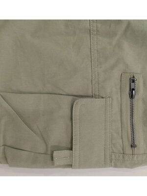 Chic Modern Casual Sporty Plain Low Waist Full Length Cargo Trousers - Image 19