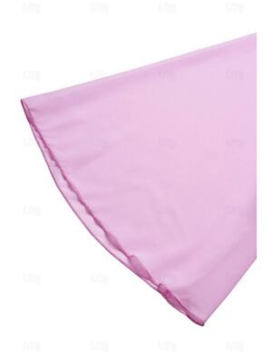 Chic Relaxed Fit Pastel Pink Round Neck Batwing Sleeve Above Knee Dress - Image 25