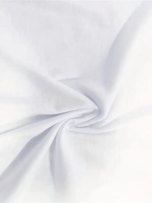 Classic Loose Solid V Neck Short Sleeve Blouse - Image 7