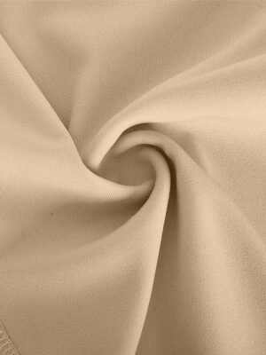 Classic Regular Fit Plain High Waist Calf-Length Wide Leg Chinos - Image 3