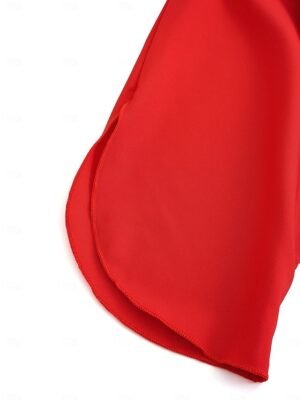 Daily Elegant Regular Fit Plain V Neck Blouse - Image 7