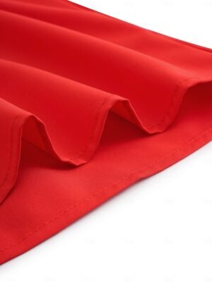 Daily Elegant Regular Fit Plain V Neck Blouse - Image 8