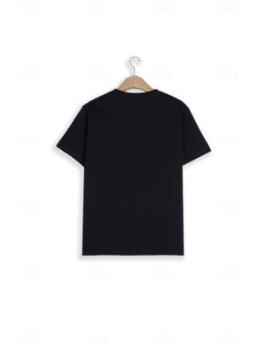 Daily Regular Daisy Print Round Neck Short Sleeve T-Shirt - Image 4