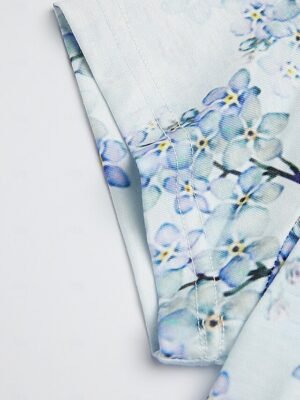 Daily Regular Floral Round Neck Short Sleeve Top - Image 6