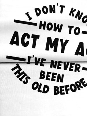 Daily Regular Letter Print V Neck Long Sleeve Top - Image 4