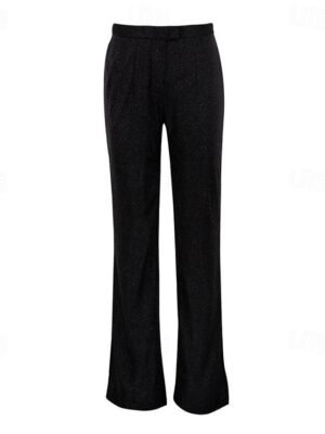 Disco Metallic Straight Leg Blazer Bra 3 PCS Party Suit - Image 13