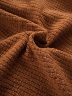 Elegant Aran Cable Knit Crew Neck Long Sleeve Cardigan - Image 4