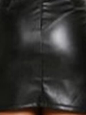 Elegant Bodycon Solid High Waist Midi Skirt - Image 9