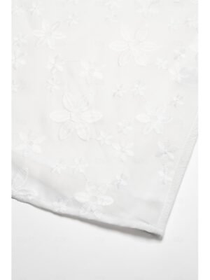 Elegant Empire Waist Floral V Neck Short Sleeve Midi Sundress - Image 14