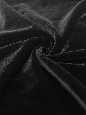 Elegant Fitted Velvet Sequin V Neck Long Sleeve Mini Dress - Image 6