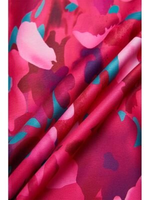 Elegant Loose Floral Spread Collar Long Sleeve Blouse - Image 11