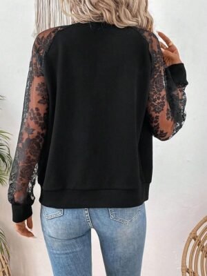 Elegant Regular Fit Plain Stand Collar Long Sleeve Bomber Jacket - Image 2