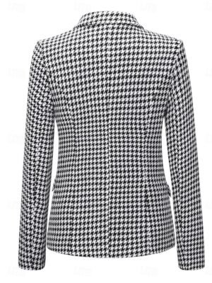 Elegant Regular Fit Solid V Neck Long Sleeve Coat - Image 3