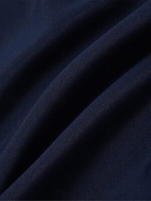 Elegant Regular Fit Solid V Neck Short Sleeve Jumpsuit - Image 4