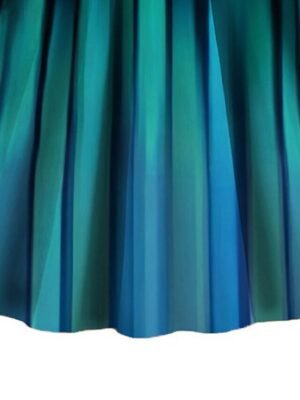 Elegant Slim Floral Crew Neck Sleeveless Midi Dress - Image 2