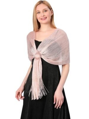 Elegant Vintage Solid Open Front Half Sleeve Shrug - Image 8