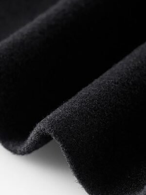 Elegant Wool Blend Lapel Long Sleeve Winter Pea Coat - Image 5