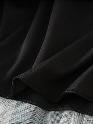 Fashion A-Line Colour Block Irregular Hem Midi Skirt - Image 19