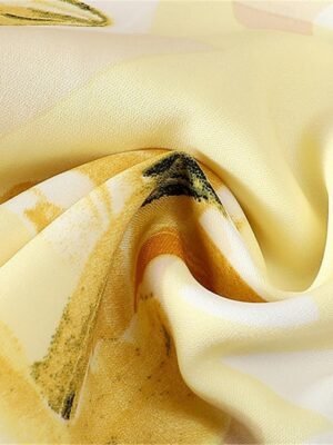 Fashion Casual Floral High Waist Maxi Chiffon Skirt - Image 11