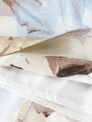 Fashion Casual Floral High Waist Maxi Chiffon Skirt - Image 22