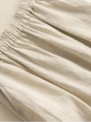 Fashion Casual High Waist Floral Embroidered Maxi Skirt - Image 5