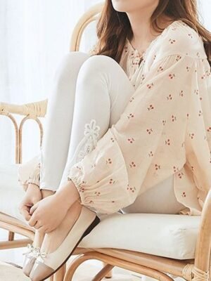 Fashion Casual Solid Ankle-Length Leggings - Image 17
