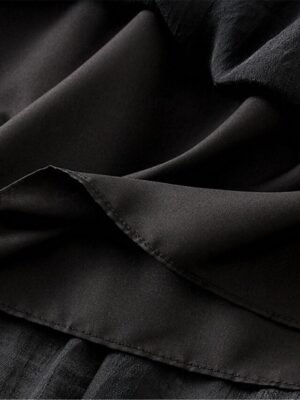 Fashion Casual Solid High Waist Midi Skirt - Image 34