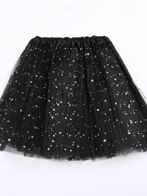 Fashion Casual Solid High Waist Mini Tulle Skirt - Image 2