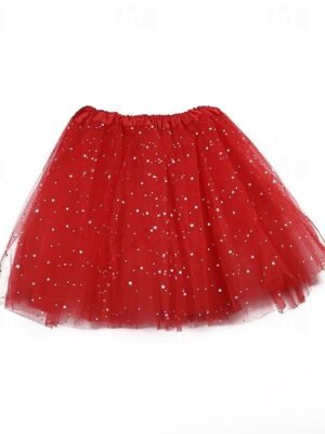 Fashion Casual Solid High Waist Mini Tulle Skirt - Image 4