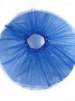 Fashion Casual Solid High Waist Mini Tulle Skirt - Image 9