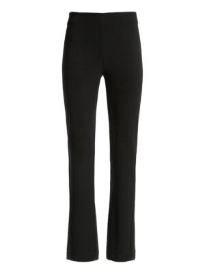 Fashion Casual Wide Leg Plain Full Length Trousers - Image 4