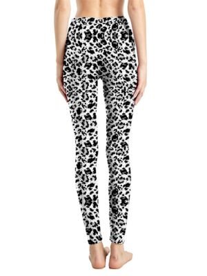 Fashion High Waist Leopard Snake Print Full Length Leggings - Image 19