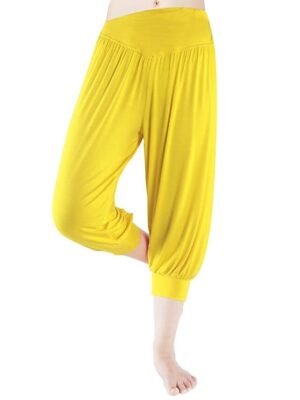 Fashion Loose High Waist Quick Dry Harem Capri Pants - Image 10