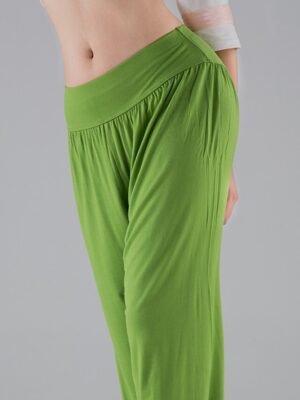 Fashion Loose High Waist Quick Dry Harem Capri Pants - Image 12