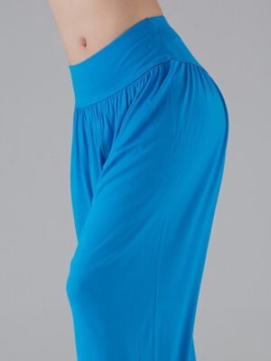 Fashion Loose High Waist Quick Dry Harem Capri Pants - Image 15