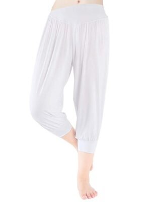 Fashion Loose High Waist Quick Dry Harem Capri Pants - Image 16
