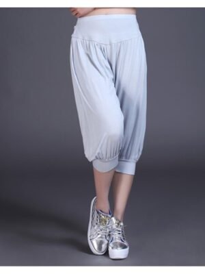 Fashion Loose High Waist Quick Dry Harem Capri Pants - Image 28