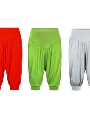 Fashion Loose High Waist Quick Dry Harem Capri Pants - Image 30