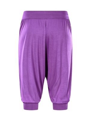 Fashion Loose High Waist Quick Dry Harem Capri Pants - Image 31