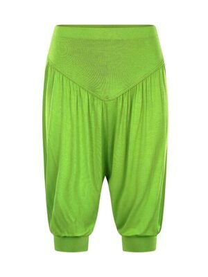 Fashion Loose High Waist Quick Dry Harem Capri Pants - Image 32