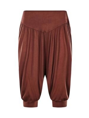 Fashion Loose High Waist Quick Dry Harem Capri Pants - Image 38